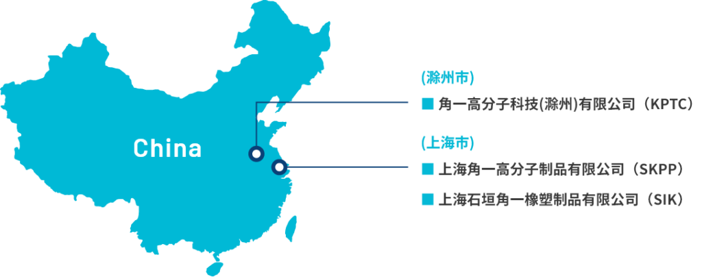 海外拠点　地図